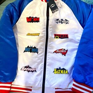 NWOT Tango Hotel Men’s BATMAN Logo Jacket Medium